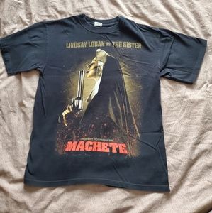 Machete T-shirt - Lindsay Lohan as The Sister Nun